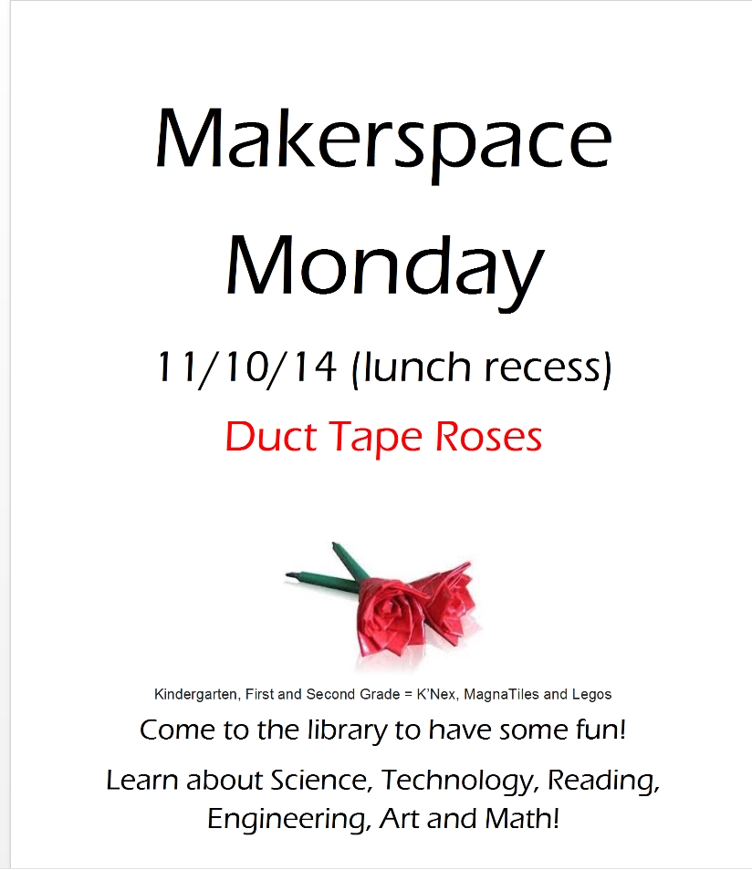 makerspace weeklyy poster